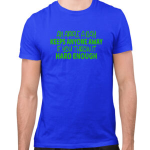 An Apple A Day Keeps Anyone Away, Funny T-Shirt, Humor T-Shirt