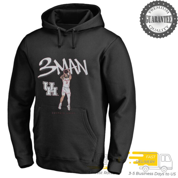 Emanuel Sharp 3MAN Houston Basketball 2025 Shirt