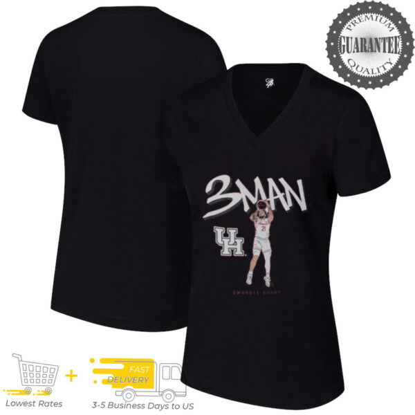 Emanuel Sharp 3MAN Houston Basketball 2025 Shirt